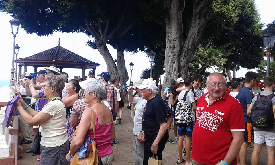 Famille en voyage à Tenerife